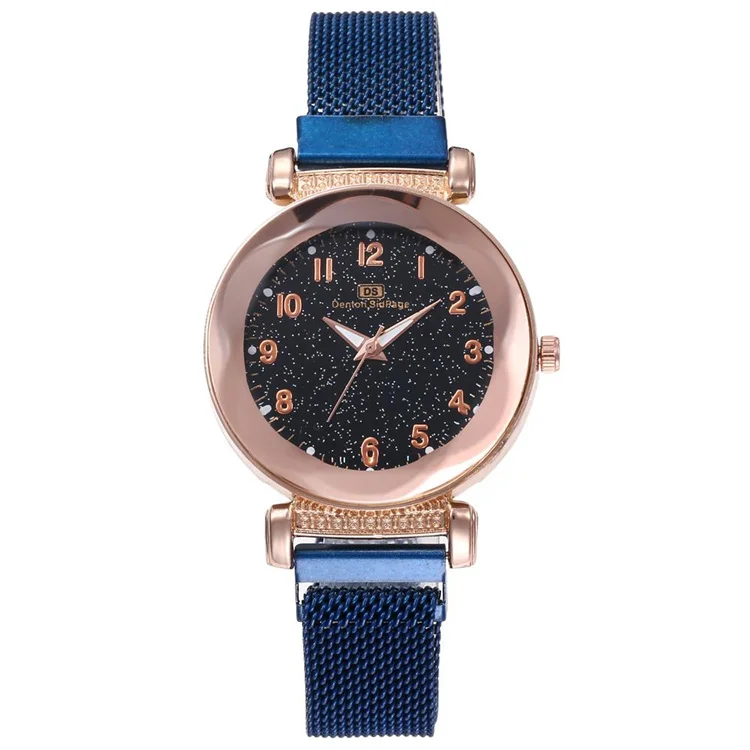
Factory Supply Starry Sky Without Logo Bling Watches Women Custom Ladies Watch 