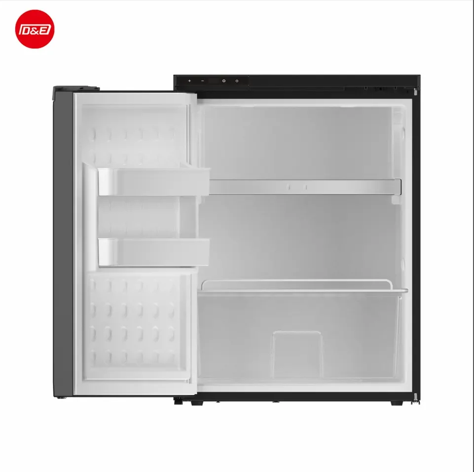12 24v Caravan RV Camping Compressor Refrigerator Fridge R90 dual zone Portable Freezer Small Refrigerator Vertical Car Fridge