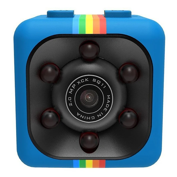 SQ11 HD 1080P Mini Hidden Spy Camera with Night Vision and Motion Detection for Security Surveillance Camera