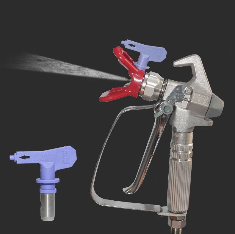 2024 Blue Series 5 Reversible Powder Spray Extended Nozzle Tip Airless Paint Spray Gun Tip