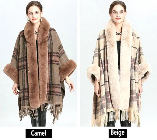 Fashionable Designer Womens Cashmere Sweaters Plus Size Cloak Sweaters For Big Women