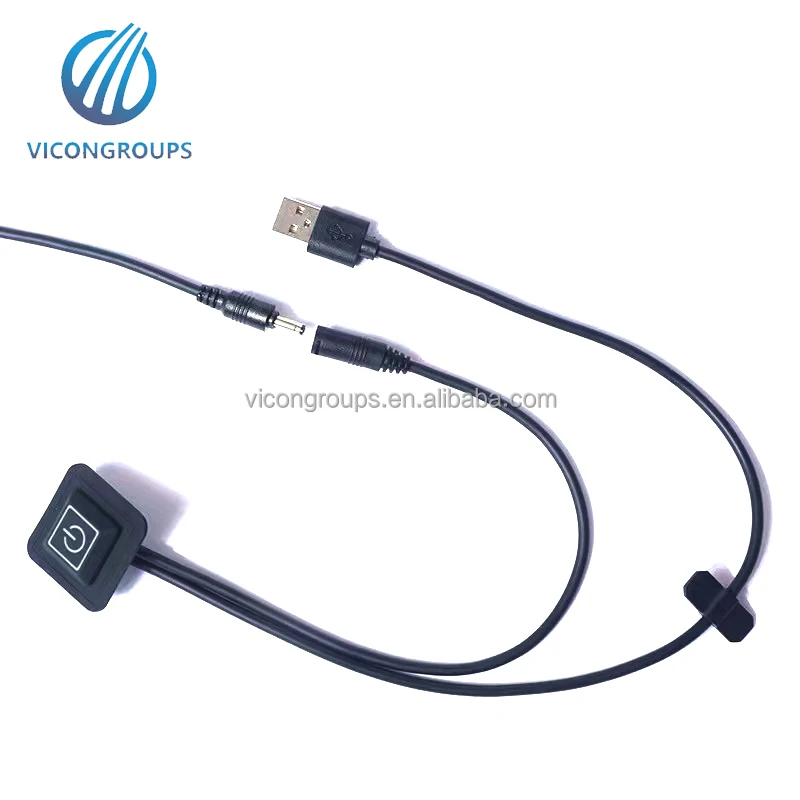 OEM custom 5v, 7.4v, 12v, 24v silicone push button switch 3 level illuminated silicone button