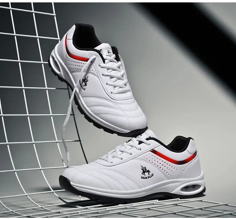High Quality Fashion Comfort Lace-up Sneakers Breathable black grey Anti-slip men sports shoes