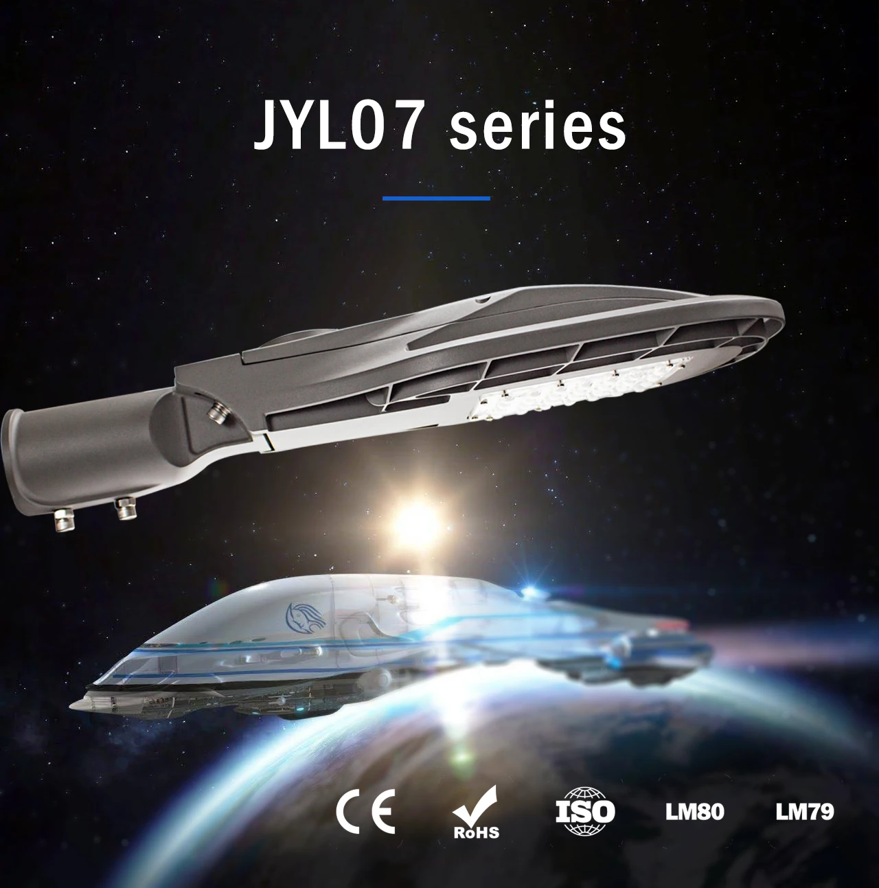 100 Вт CE CB ENEC JYL07 алюминиевый корпус SMD5050 Электрический светодиодный уличный фонарь дорожный светильник садовый