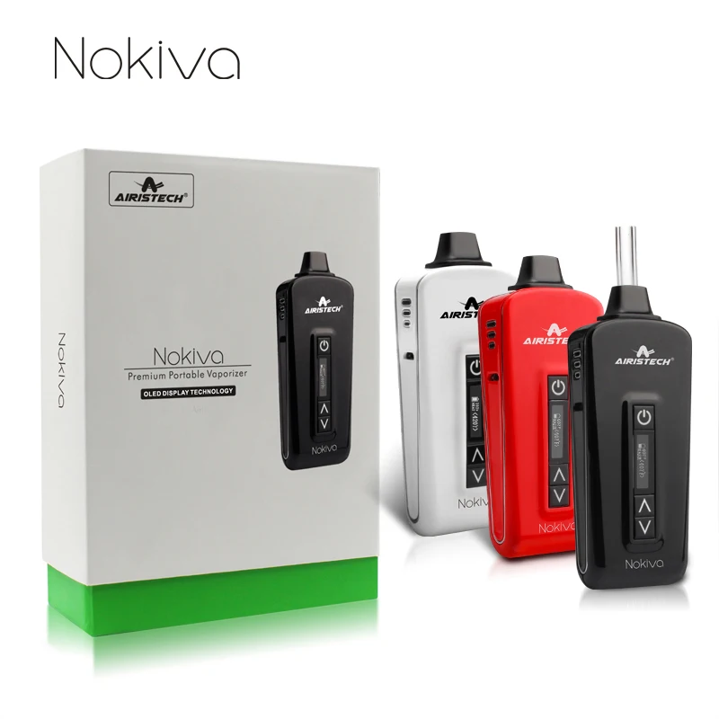 Оригинальный испаритель для выпечки сухих трав Airis Nokiva восковой концентрат картридж вейпа устройство курения Стартовые