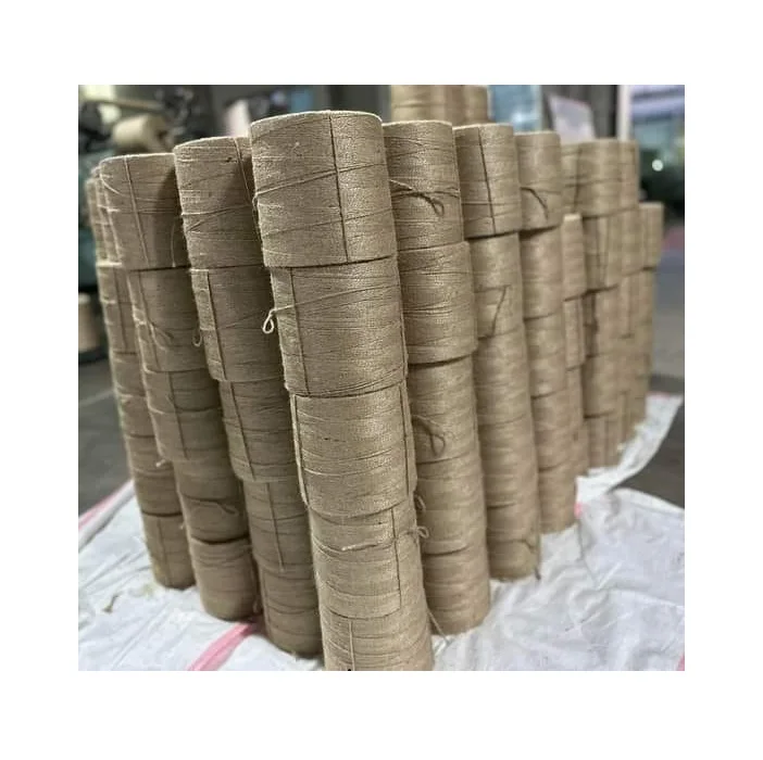 Wrapping Jute Yarn Natural Knitting Jute Cord Starting Jute Yarn For Packaging Crafts Top Selling Export From BD