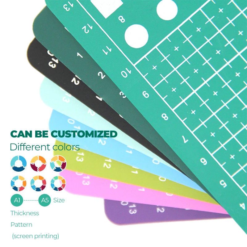 China Supplier Stain resistant cutting mat Self Healing 3layer large cutting mat