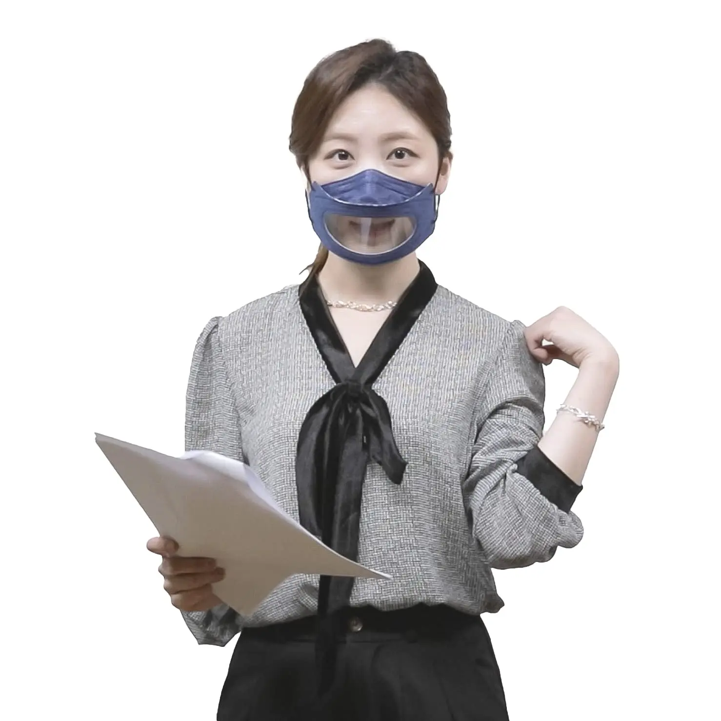 Multipurpose Masks  High Protection  Clear Face Mask Reusable Smile Protector 4 ply High Protection Best Clear Mask