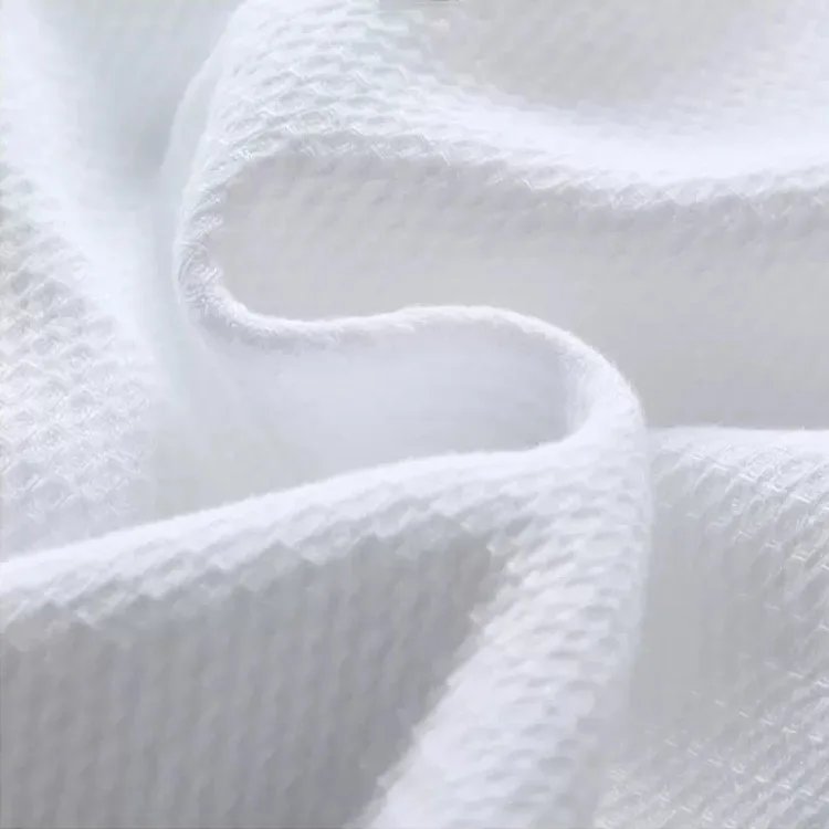 Luxury Lounge Wear SAP Robes White Kimono Collar Waffle Cloth Spa Robes Unisex Hotel Bathrobe Set