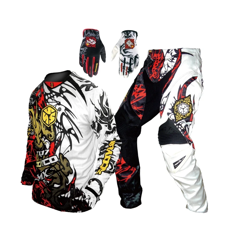 SCOYCO Motocross Suit Nylon Quick Dry Racing Clothes Motocross Racing Jersey Pants Clothes/Suit