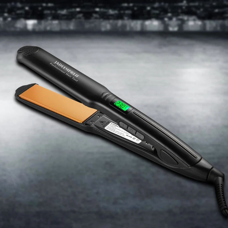 JADEEMPRESS Professional Salon Fast Hair Straightener with 1.75 Inch Titanium Plate Flat Iron Light Weight EPS803