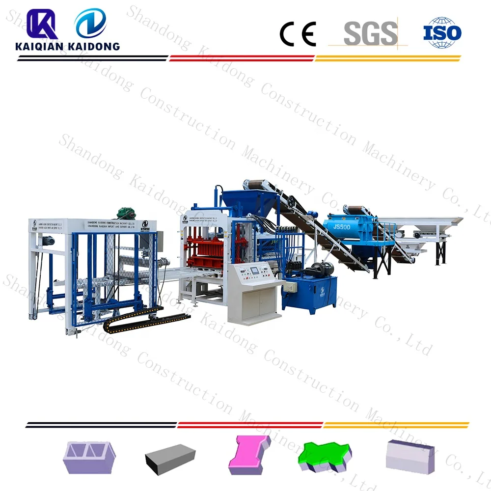  Kaidong QT4-15 гидравлический блокировка машина с мотором siemens schneider electric