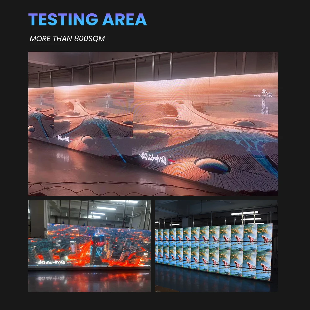 P1.8 P2 P2.5 P3 P4 Full Color Soft Module Flexible Led Display Curve Screen