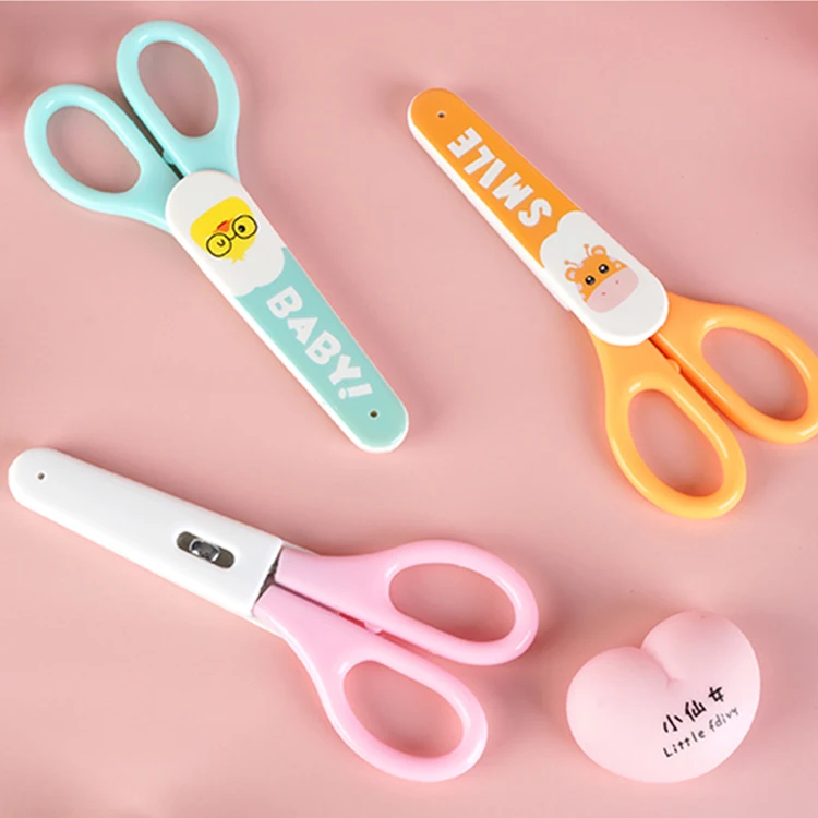 Walmart Hot Deals Stainless Steel Small Scissors  School And Office Supplies   Prevent Cuts Safety Scissors