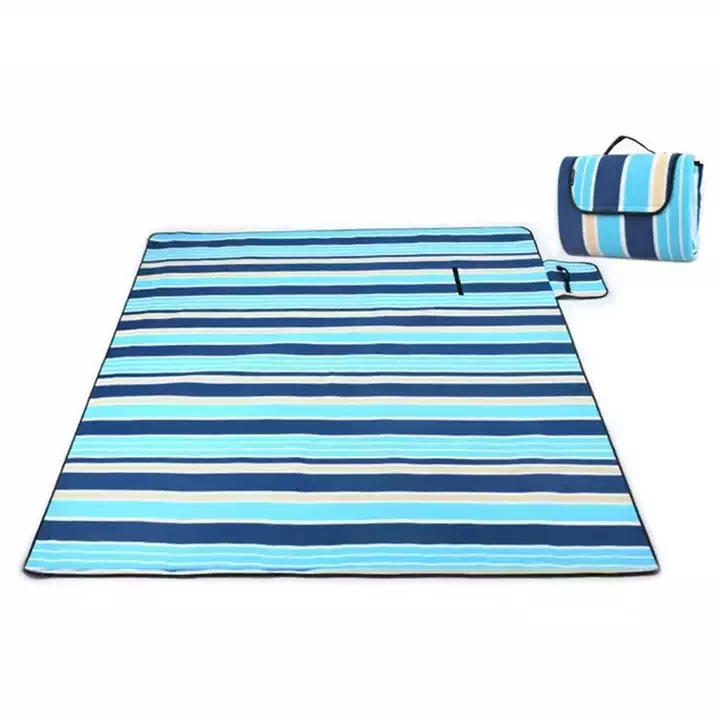 Летнее одеяло для пляжа и пикника, оптовая продажа, складной коврик для пикника на заказ