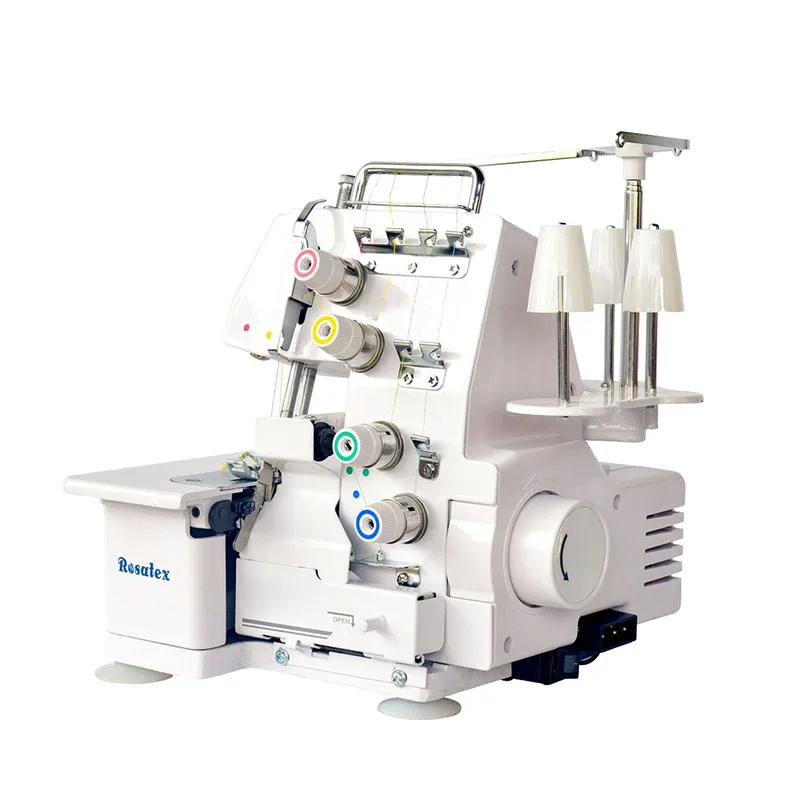Hot Selling Rs-434D High Speed Homeuse 122W Four Thread Overlock Sewing Machine