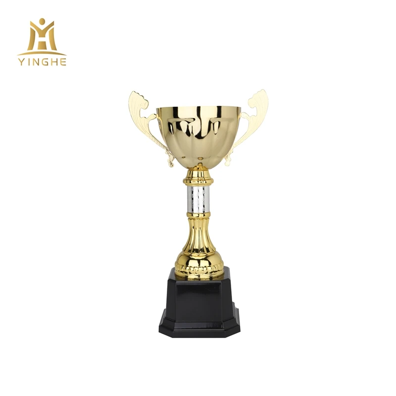 Custom metal plastic trophy low cheap price high quality