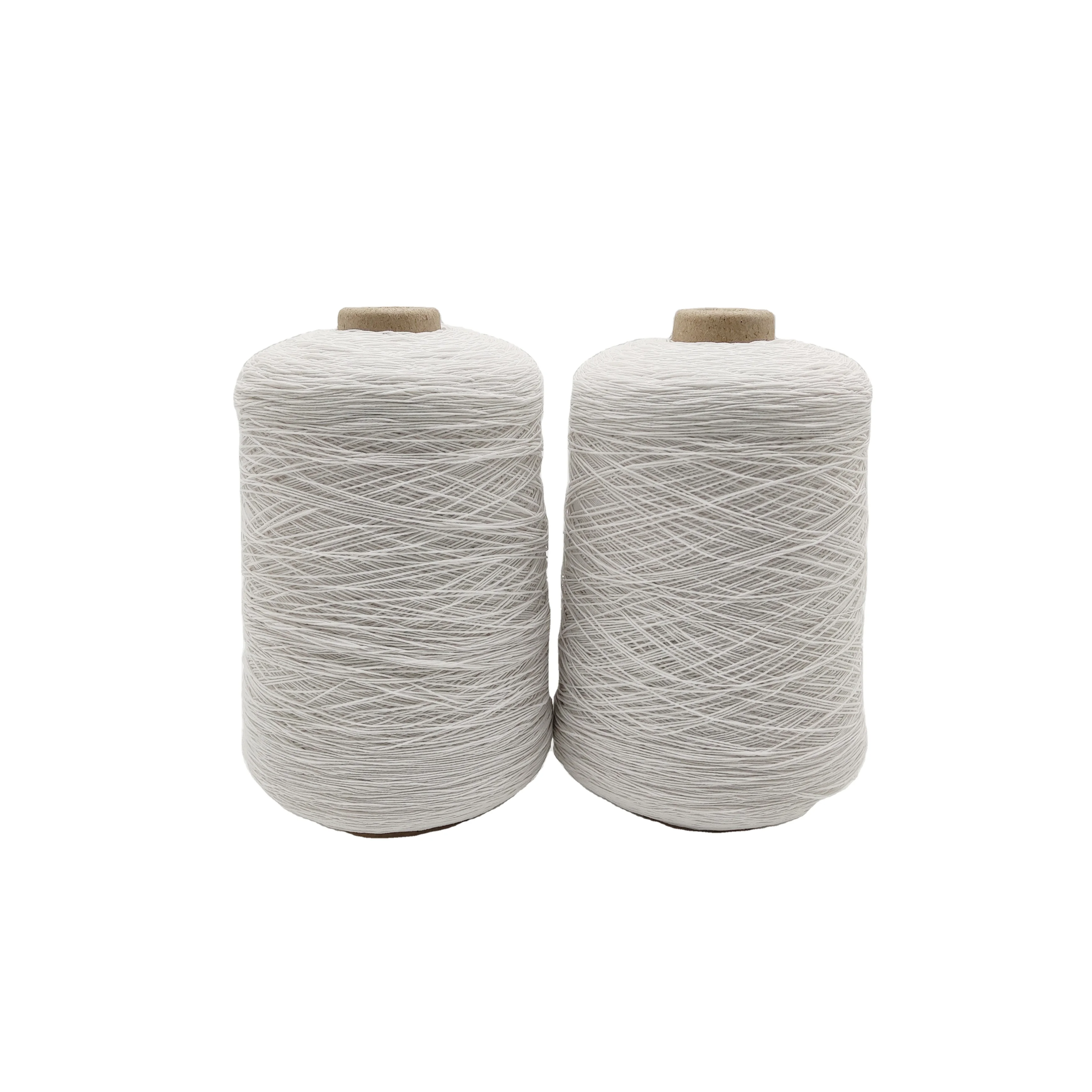 Rubber covered elastic yarn white 63#/150/150 for knitting