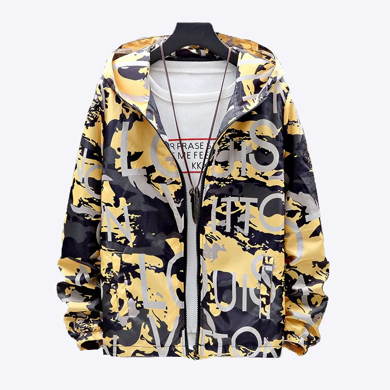 Autumn Wind Breaker Camping Windbreaker Jacket Hot Sale Varsity Jacket Coat Polyester Shell Men Custom Size OEM Service Custom