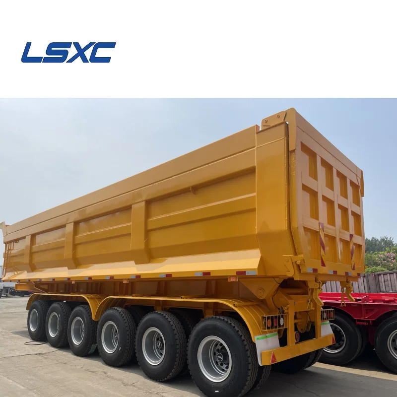 Лидер продаж U-образный передний подъемник 60 тонн 6 осей сверхмощный самосвал