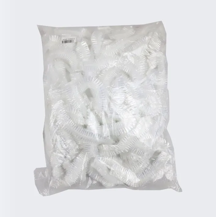Waterproof salon hair dry processing cover custom pe plastic transparent disposable shower caps