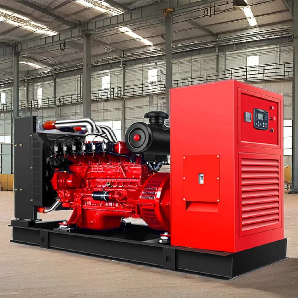 Can Run Continuously For A Long Time, Hot Selling Open Type 80kw High-Power N6m5 Biogas Generator