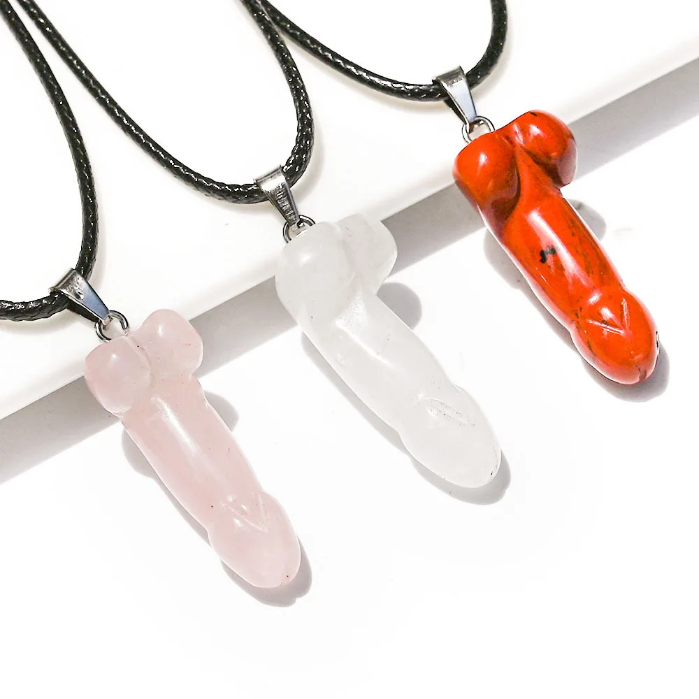 Ожерелье с натуральным камнем