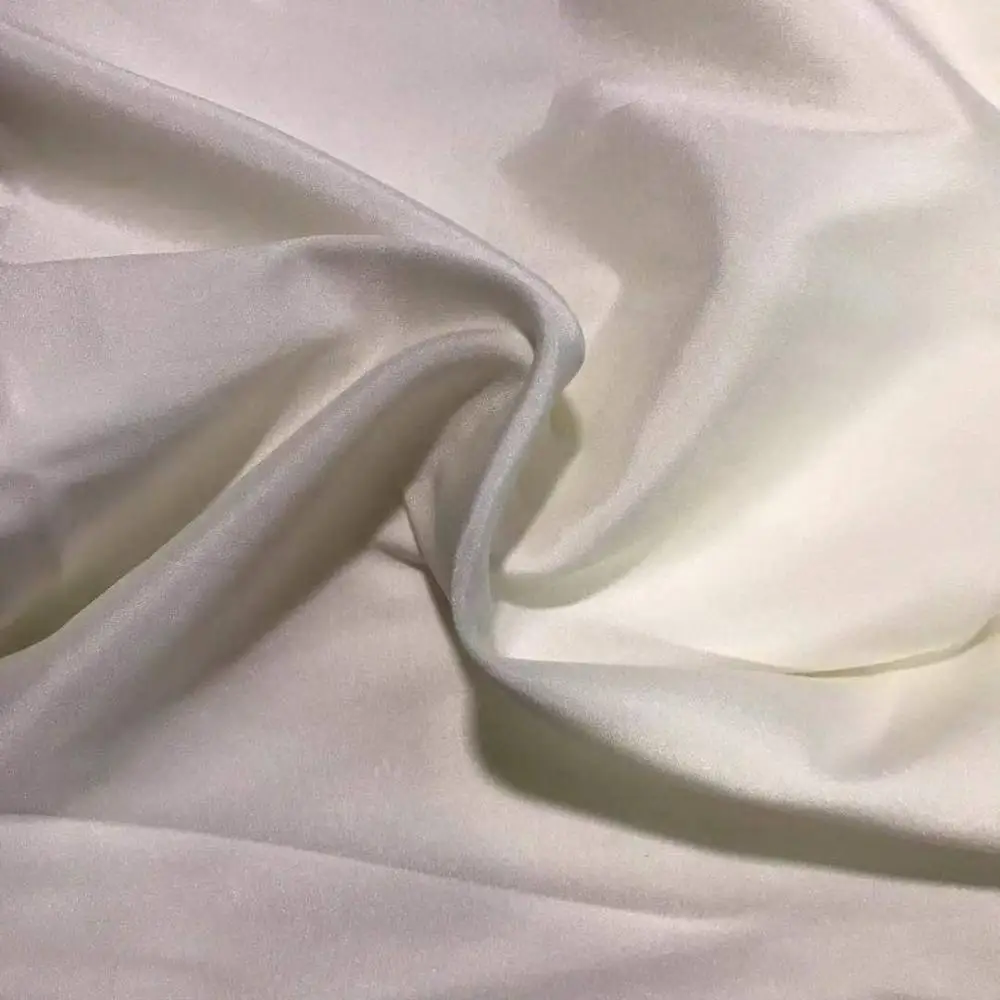 97% шелк 3% эластан 14 мм шелковая атласная ткань для женского платья