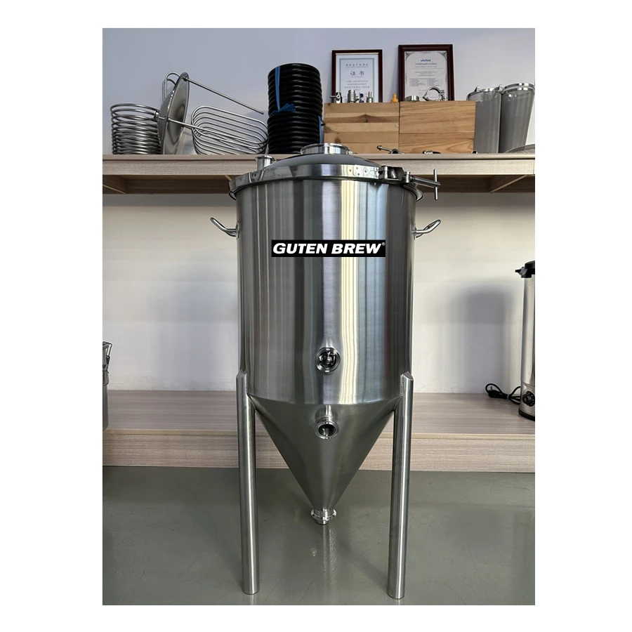 Customization Pressurized Conical Fermenter 60C Cone Beer Fermenting Equipment Stainless steel Fermentation tank