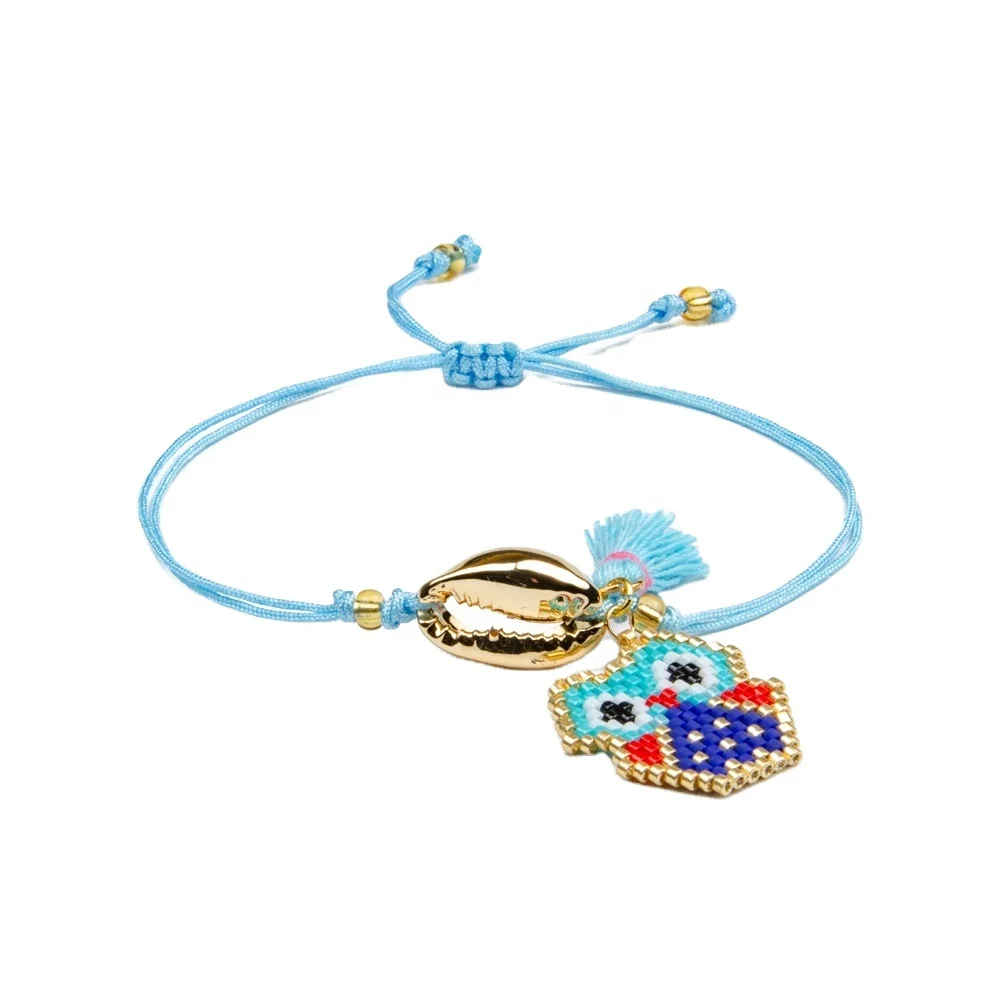 Moyamiya Jewelry Miyuki Bead Products High Quality Low Price Handmade Bracelet Wholesale Boho Animal Bracelet Unisex BOHEMIA