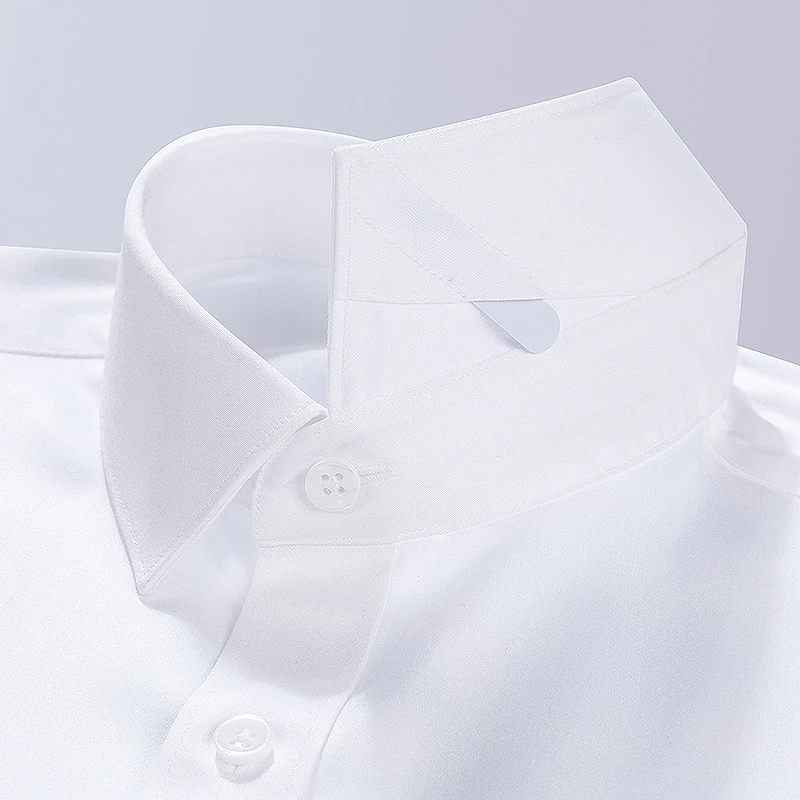 Оптовая продажа, 100% хлопок, без минимального заказа, быстрая доставка, женские весенние и мужские официальные рубашки-смокинги