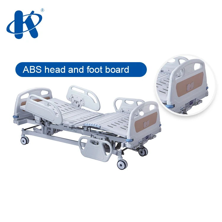 Kaiyang KY312S-53 youth hospital normal movable Manual care bariatric bed for sale in egypt abs panel hospital beds
