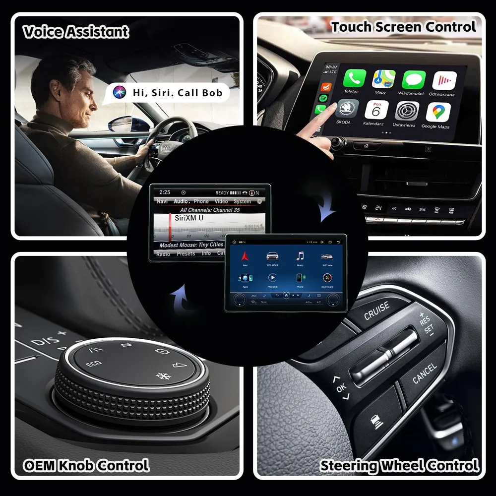 11.9 Inch Octa Core Android12 Car Multimedia Player W204 W205 W211 W212 X253 V Class 2015-2018 2K Screen Aux Auto