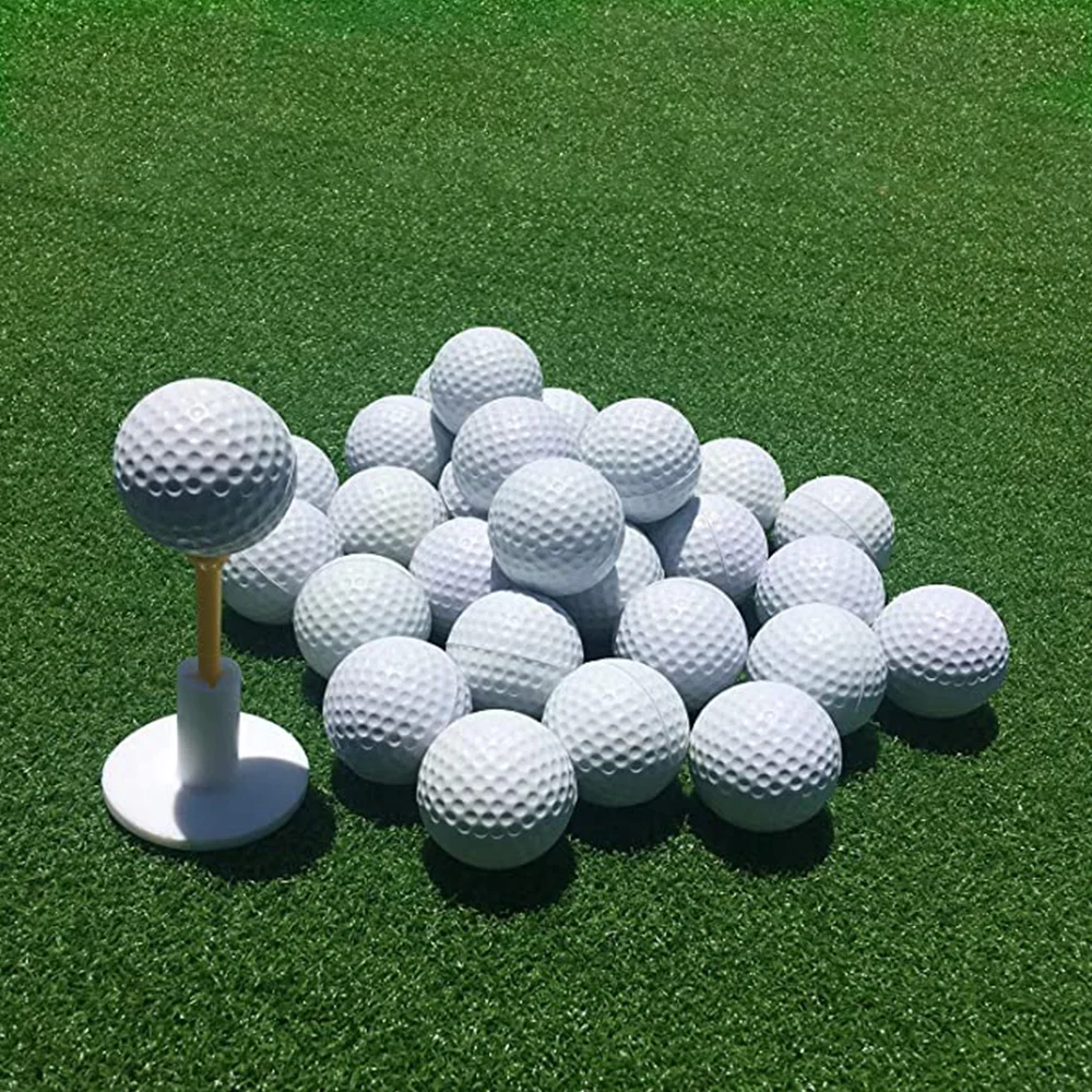 Custom Logo Soft Pu Usga 2 Layer Urethane Matte Plate Golf Stress Ball