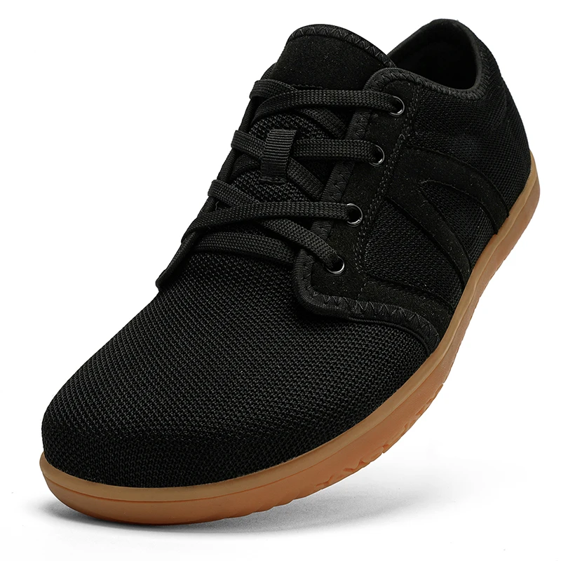 Wide-toe Barefoot Flat Shoes Rubber Outsole Outdoor Flexible Minimalist Shoes Gym Office Driving Ladies Yoga Dance Shoes