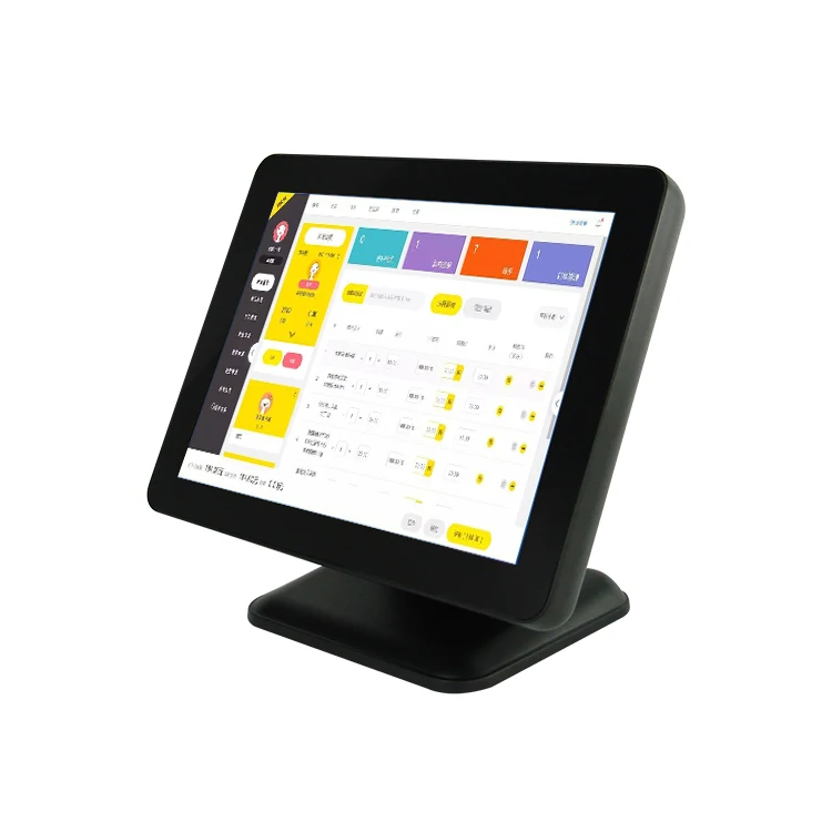 Aluminium material 15 inch billing system windows pos terminal retail point of sale kassensystem pos