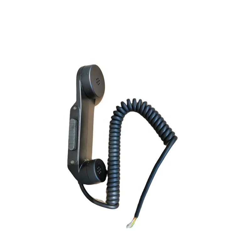 5.5mm coiled cable H189 telephone military with U229 connector