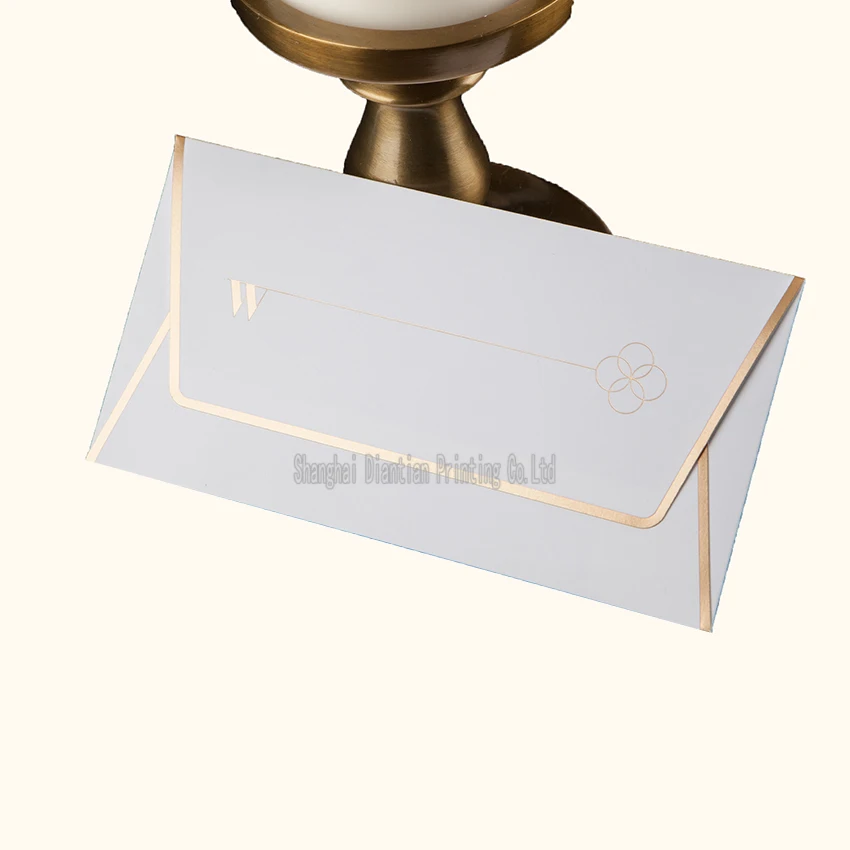Premium Custom Paper Cash Envelope Gold Stamping Foil Money Envelopes