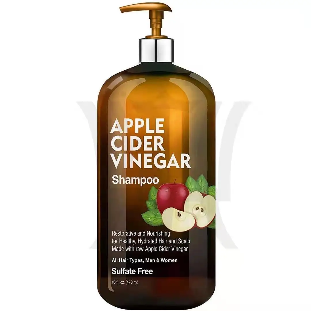 Hot selling natural ingredients nourish and soften hair apple cider vinegar shampoo