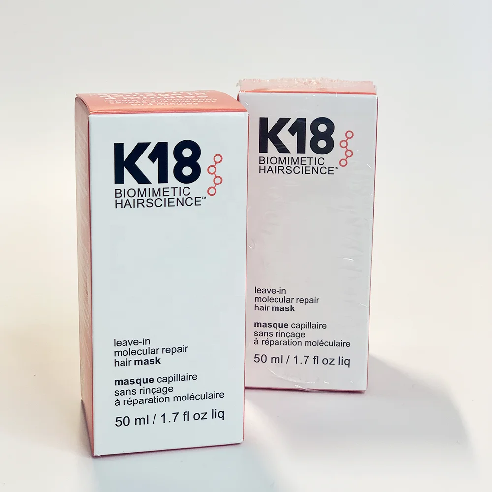 Хит продаж лечение волос k18 оставляющая молекулярная восстанавливающая маска для домашнего использования