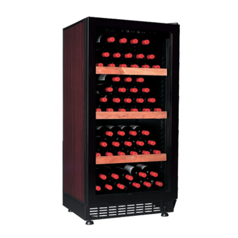 188L 72 bottles Single Zone  Direct cooling Free Standing compressor wine cooler