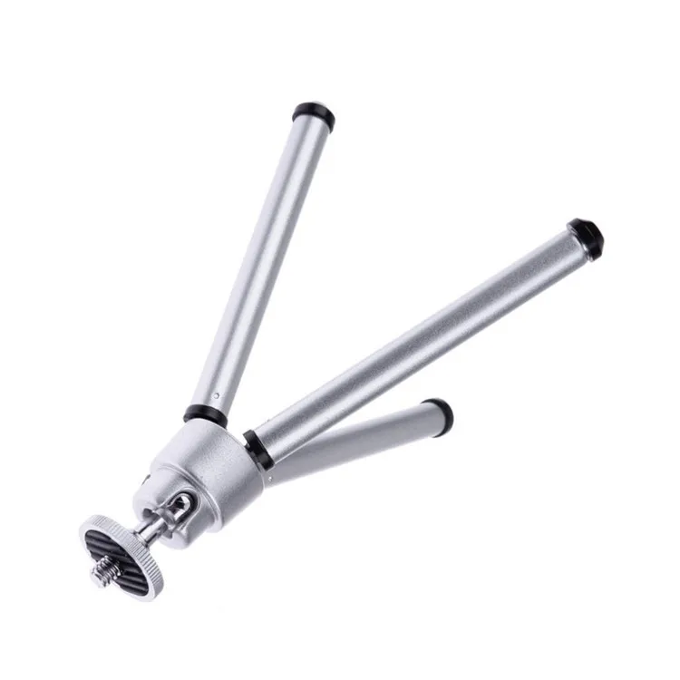 Wholesale Extendable Small Camera Aluminum Silver Table Tripod Cell Phone Mini Tripod