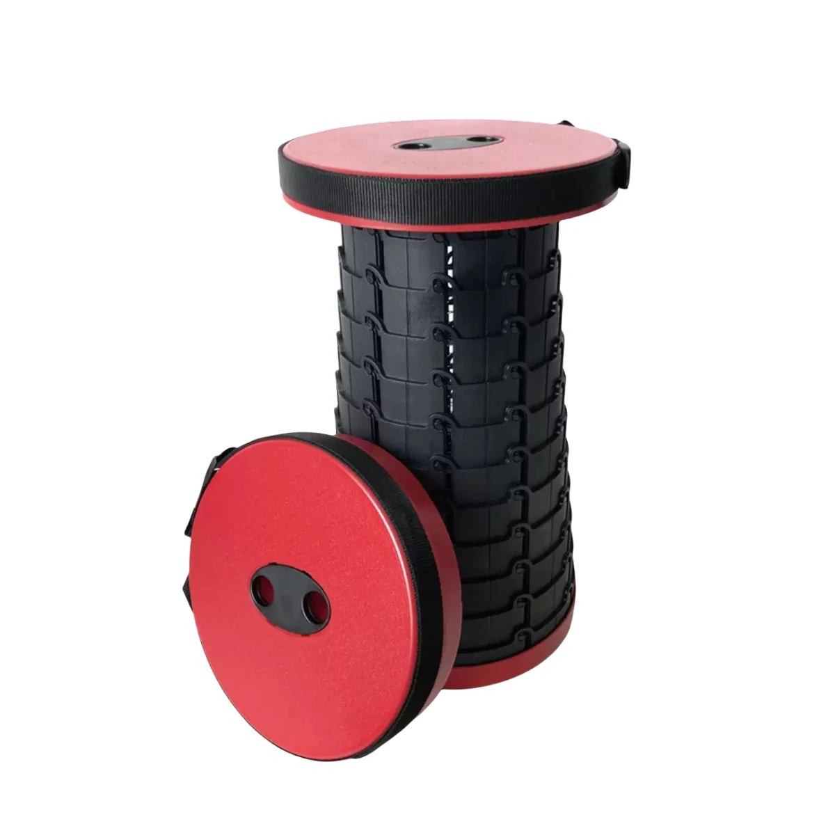 Bearing 150kgs Portable Collapsible PP Stool Fishing Hiking Travel Folding Stool Chair Telescopic Camping Stool
