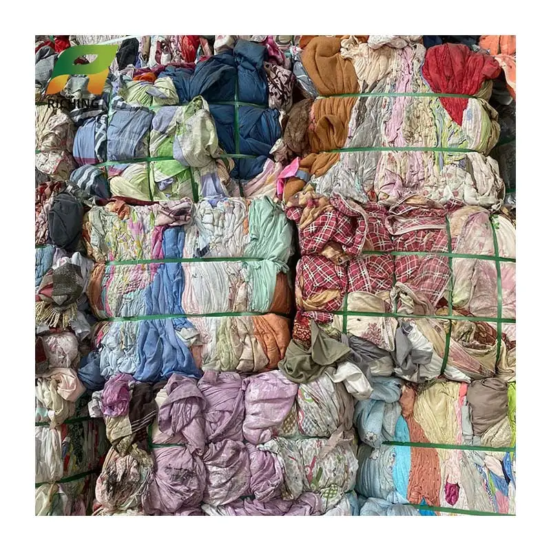Sari Scraps For Sale Scrap Polyester Fabric Used Recycling Waste Textile Shredding Machine