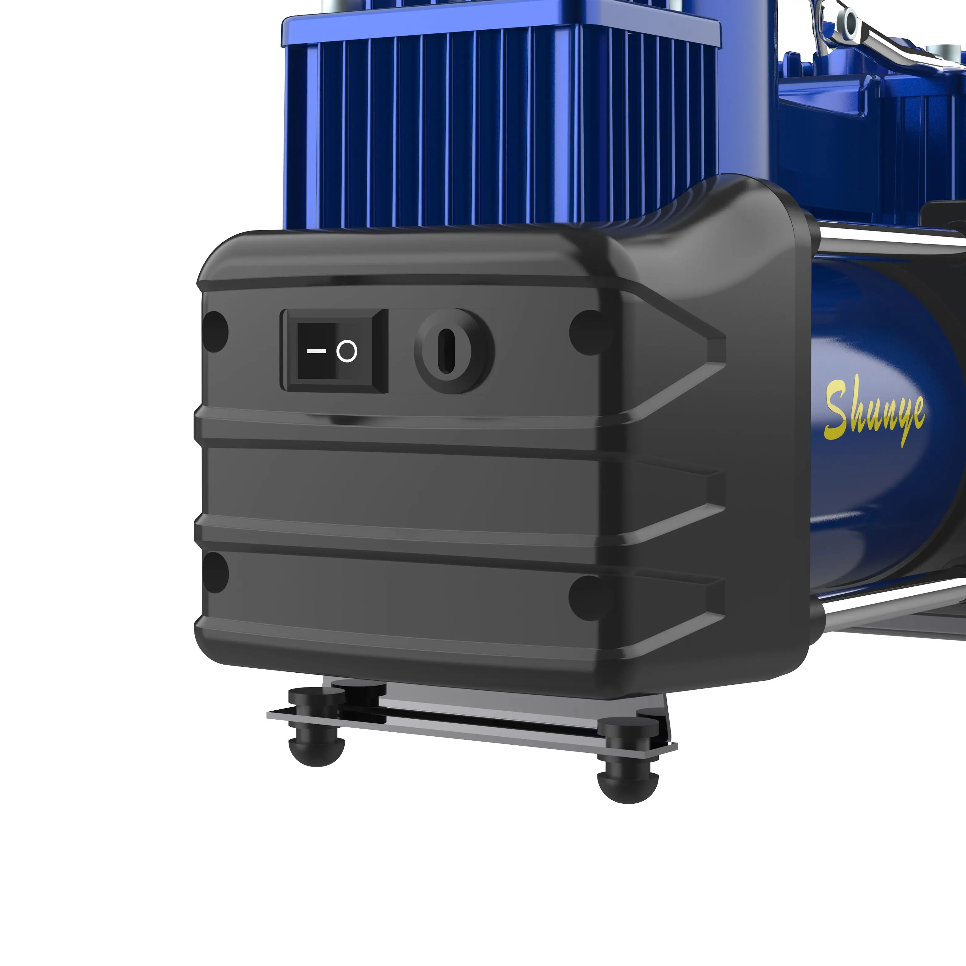 Vehicles Accessories Car Pump 12v Air Compressor Dual Cylinder Air Pump for Inflatables