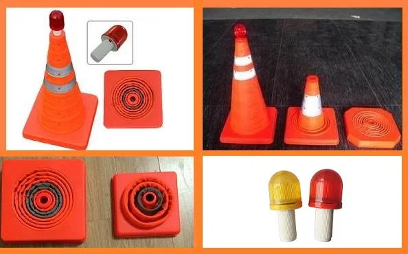 height 700mm retractable road safety cones pop up cone foldable traffic cone
