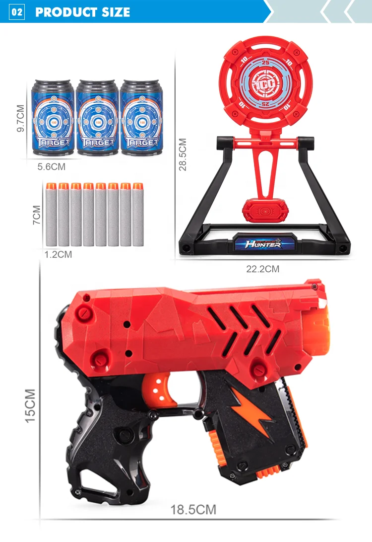 factory directly sale shooting fun soft bullet gun toy for kids