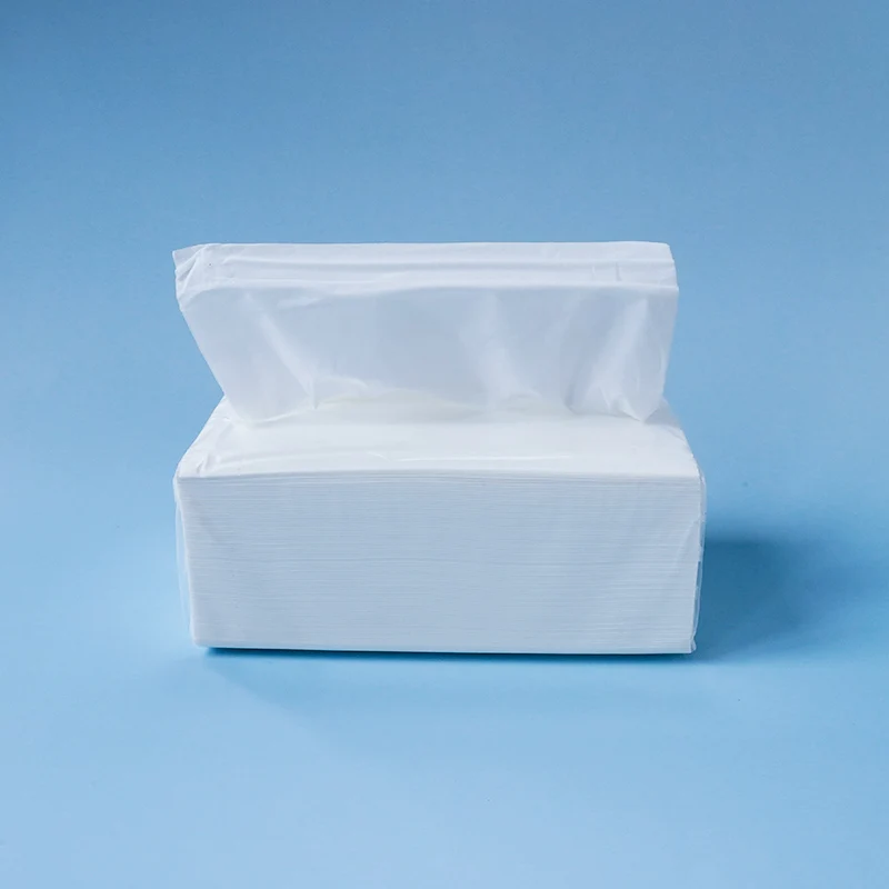 Lampure Newly Designed Box white Bamboo Facial Tissue 3Ply Can Be Customized