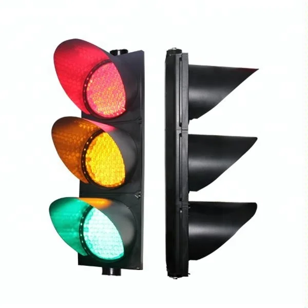 factory direct sell solar led traffic light road safety products 300 mm led traffic signal lights on sale