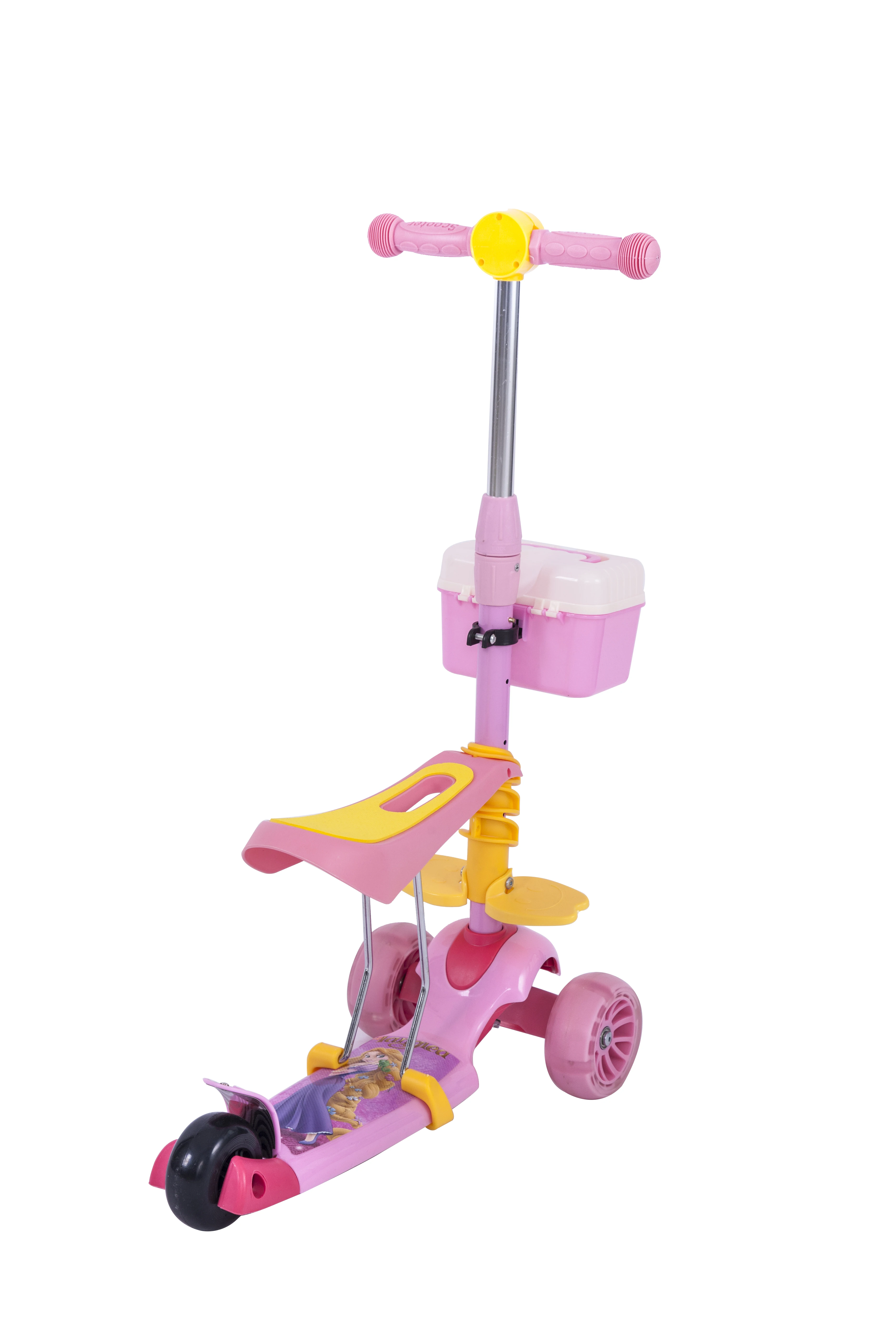 Hot sale Multifunction 3in1 3 wheel kids baby foot Kick scooter with OEM design